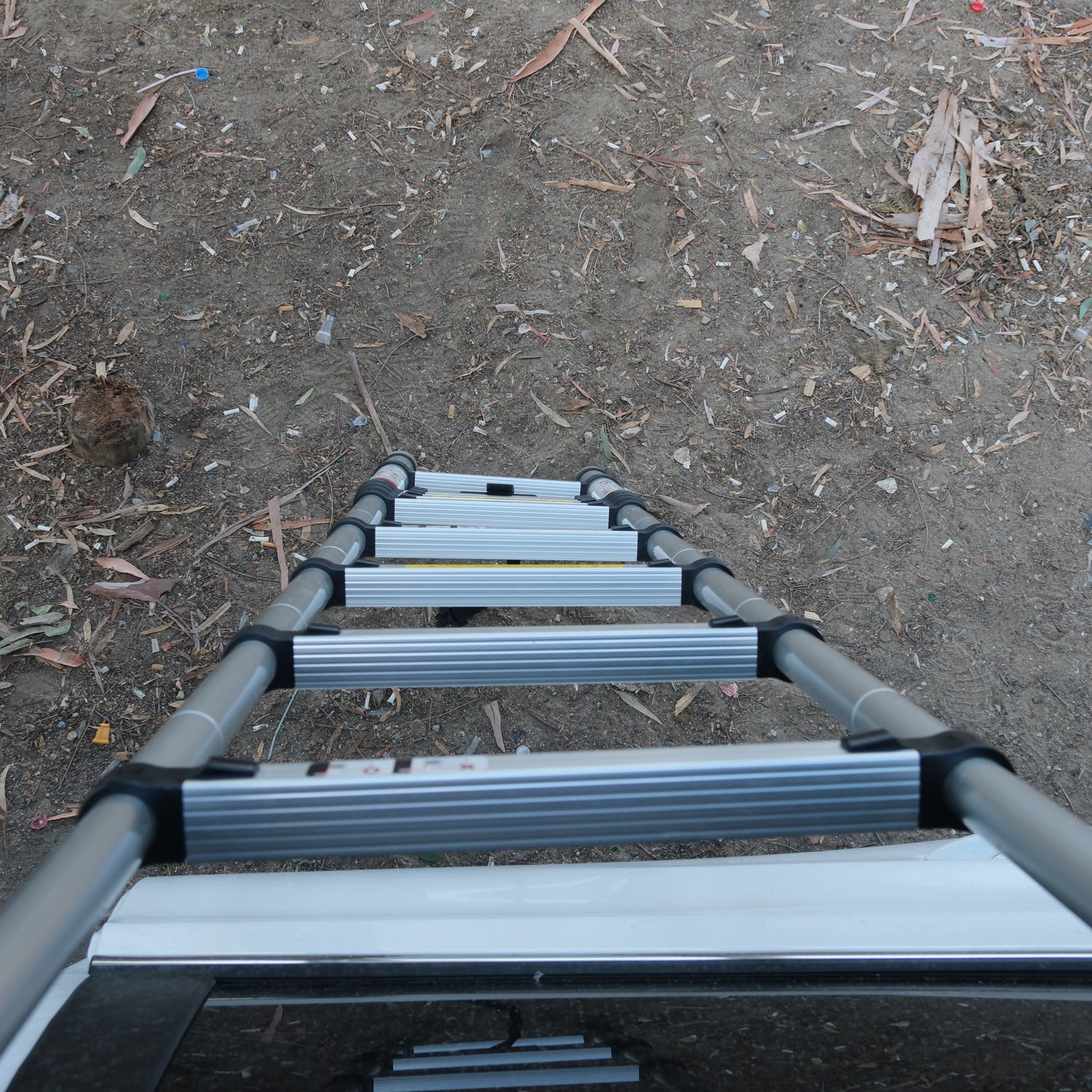 Roxform - Hard Shell Roof Tent - Hard Shell for Camping- Suitable for All Vehicles Van Campervan - Dual Side Windows for Natural Light - Fiber, Blackout Tent - (Orange - Black)