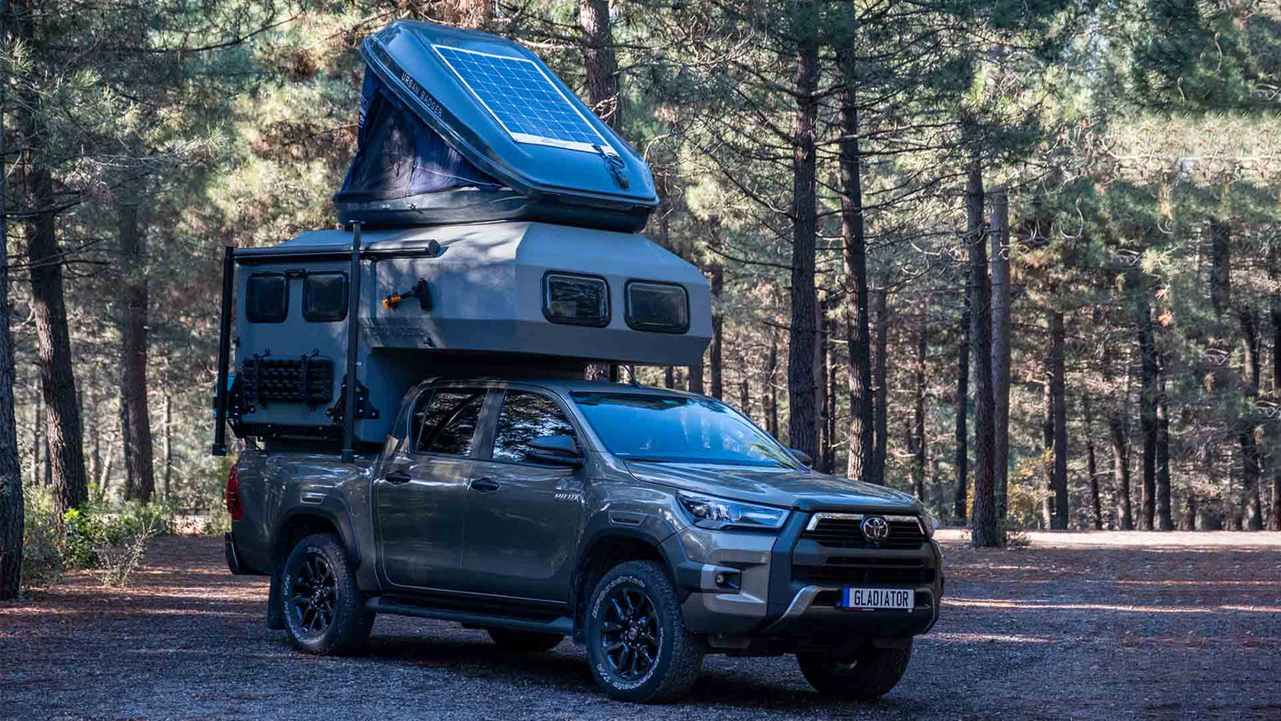 Roxform Gladiator Hardtop Canopy Pickup Camper: Ultimate Off-Road Comfort - Team