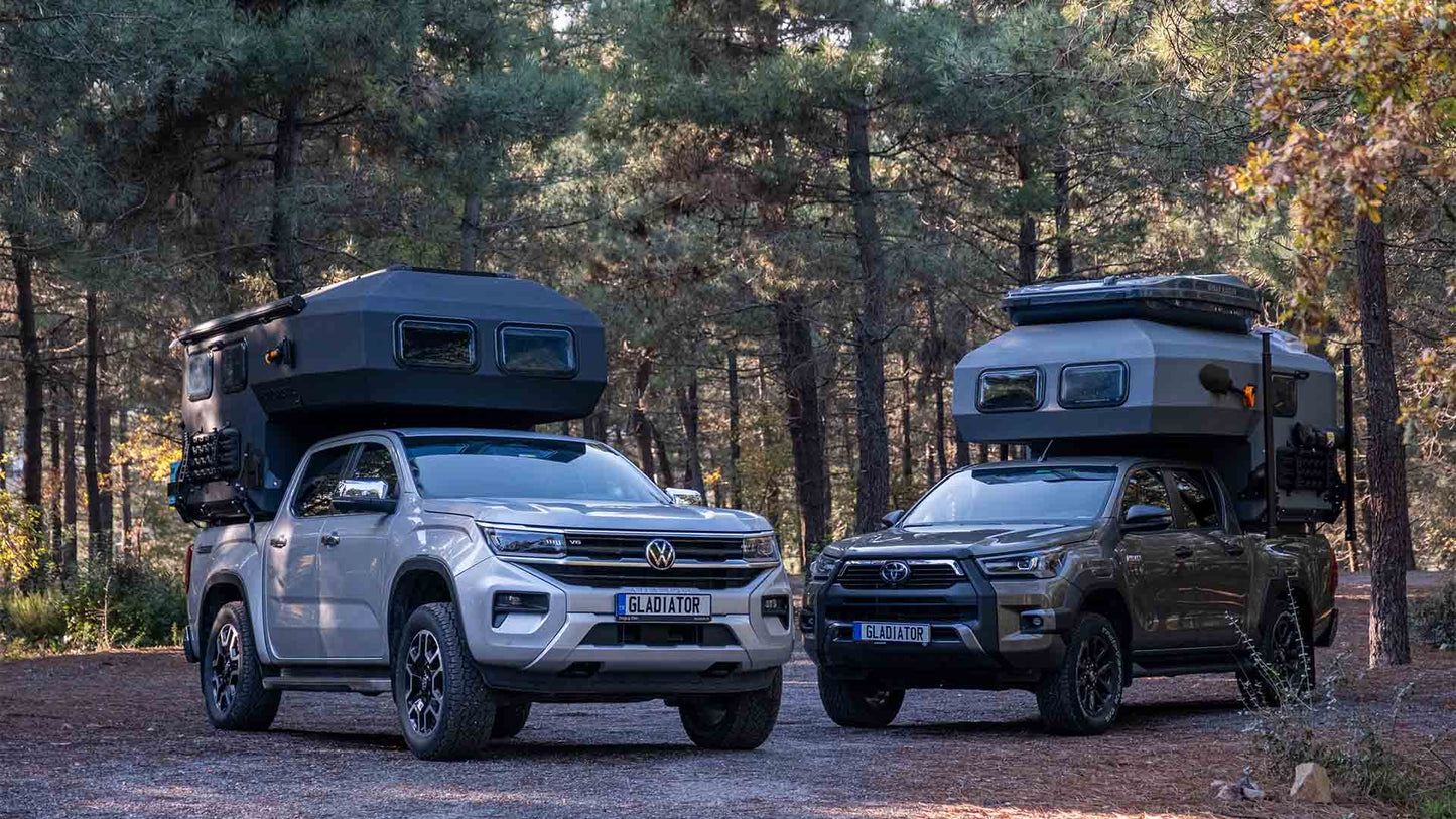 Roxform Gladiator Hardtop Canopy Pickup Camper: Ultimate Off-Road Comfort - Team