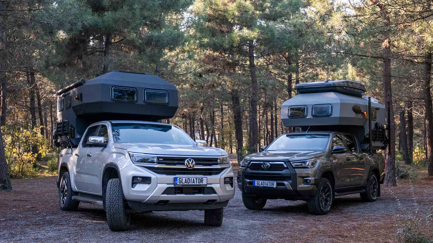 Roxform Gladiator Hardtop Canopy Pickup Camper: Ultimate Off-Road Comfort - Team