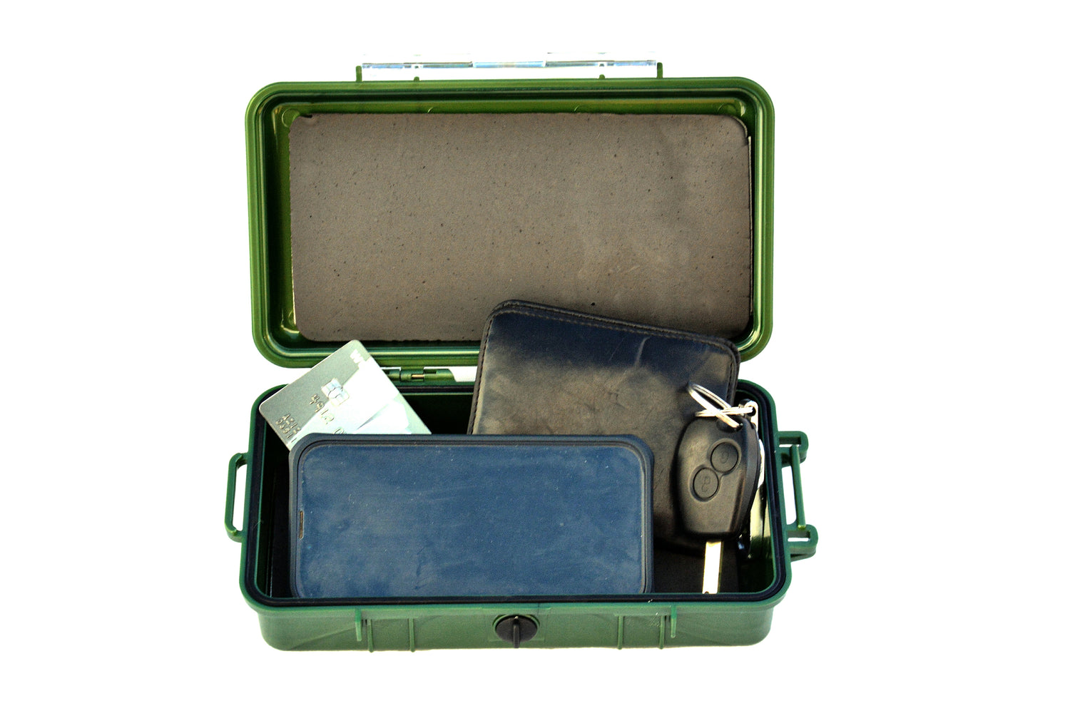 Roxform Micro Case, Protection for Smartphone and Small Gear during Outdoor Adventures, IP67 Watertight, Yellow