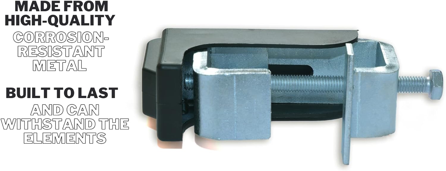 ROXFORM ABS Plastic Clamps - Camper Shell for Secure and Stable Cabinet - Device Mounting in Your Vehicle - 3 Pieces